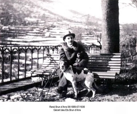 René Brun d'Arre 06/1889-07/1936 Gérant des Ets Brun d'Arre